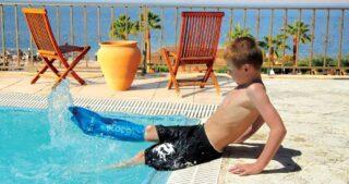 Child Short Leg Protector pool