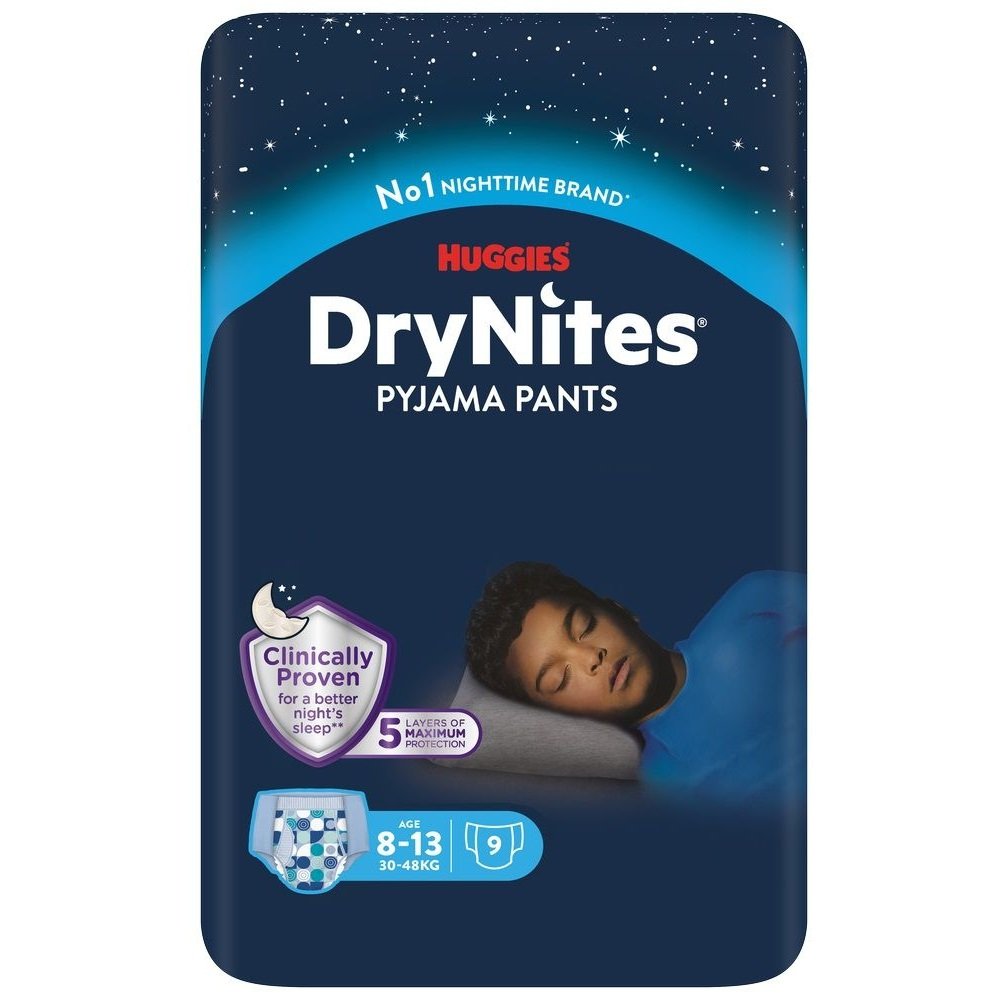Huggies-DryNites-8-13-a-poiste-30-48-kg, Huggies DryNites 8-13-a poiste