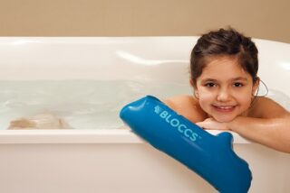 Child Short Arm Protector Bath