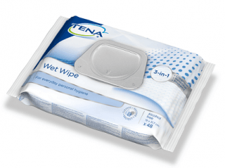 tena wet wipes pcs