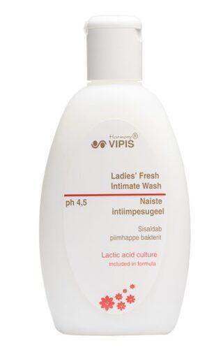 Vipis intiimpesugeel pH 4,5 naistele 250ml