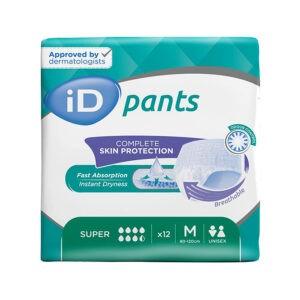 täiskasvanute mähkmed ikno uriinipidamatus, ID Pants Super imavad püksid