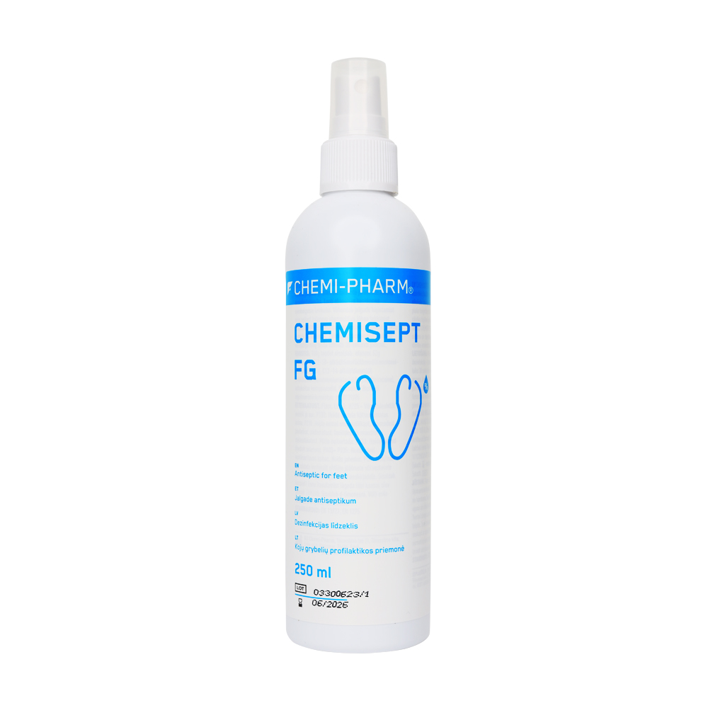 Chemisept FG pihustiga (jalaseene profülaktika) 250 ml