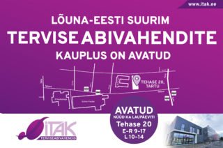 Lõuna-Eesti suurim abivahendikeskus ITAK Tehase nüüd avatud