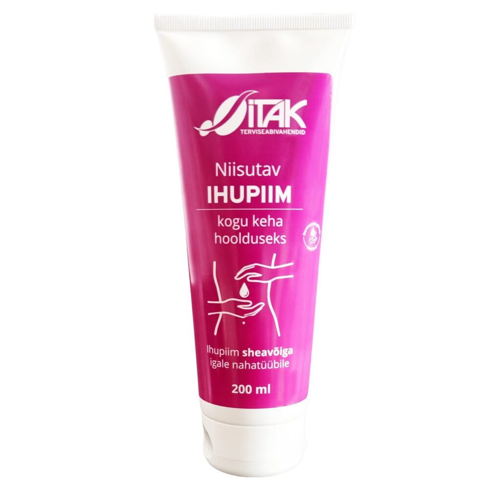 ITAK ihupiim niisutava sheavõiga kogu keha hoolduseks 200 ml