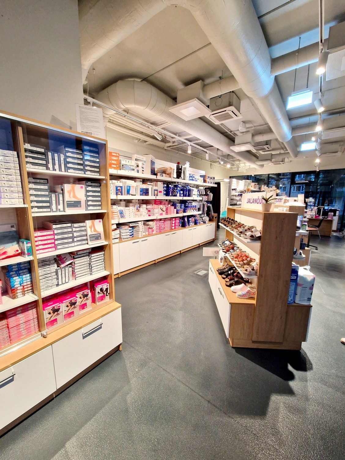 Inside the ITAK orthosis centre in Tallinn